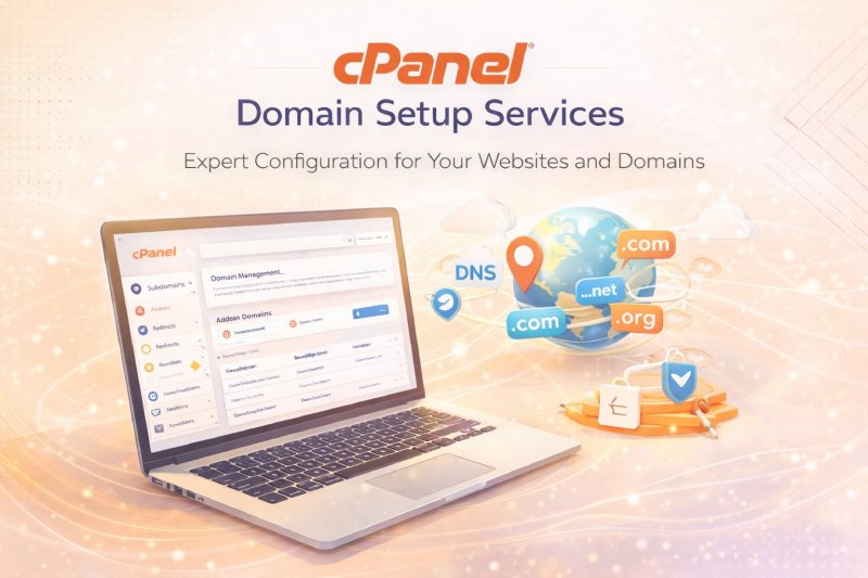 cPanel Domain Setup Services | DNS, Hosting, Email, SSL Configuration | Fast & Professional