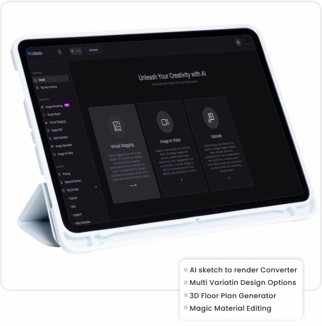 Nynedge Promate AI smart interior design management software solution