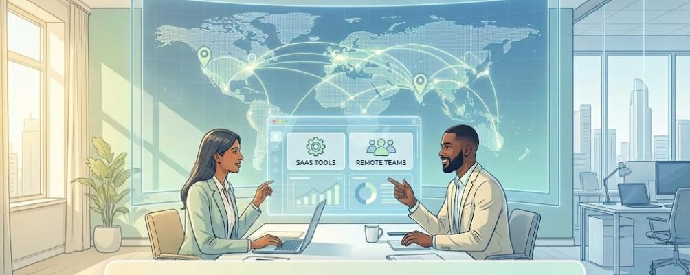 Remote Teams & SaaS Tools for Global Operations - Nynedge
